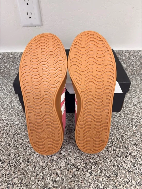 Pink Adidas VL Court 3.0 - Picture 4 of 4